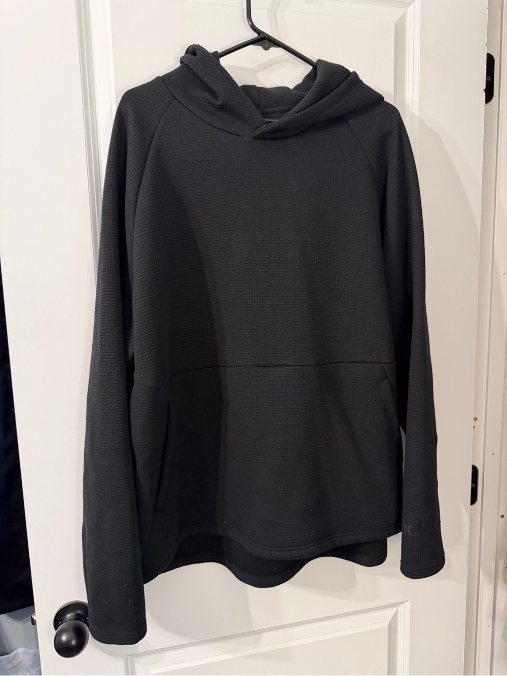 Hurley Men’s Black Hooded Knit Sweater